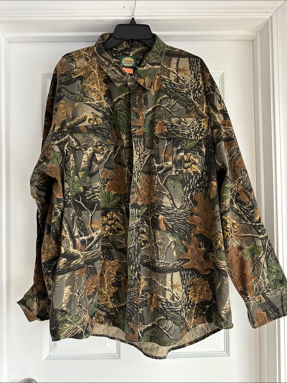 Cabela's Men's Camo Lightweight Shirt Jacket - Brown/Green/Black